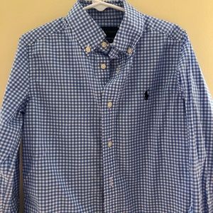Like new! Ralph Lauren size 6 long sleeve shirt